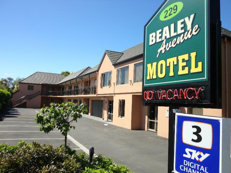 Bealey Avenue Motel Christchurch Exterior photo